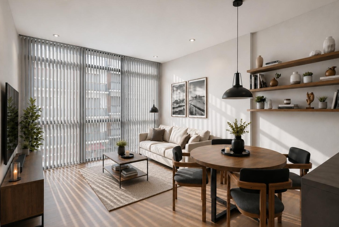 Departamento 2 ambientes con balcón al frente – cochera cubierta – Dalai centro