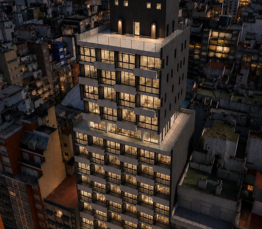 Departamento 2 ambientes con balcón al frente – cochera cubierta – Dalai centro